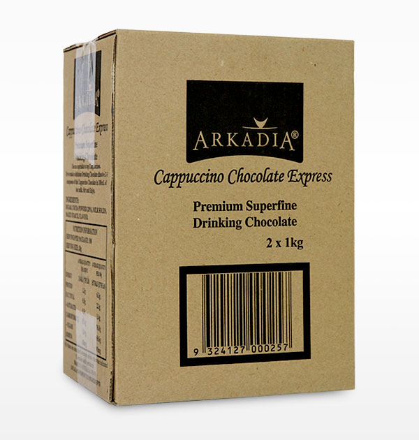 Sunshine Coffee Distributors Arkadia Cappuccino Chocolate Express