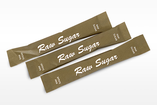 Generic Raw Single Serve Sugar Sticks