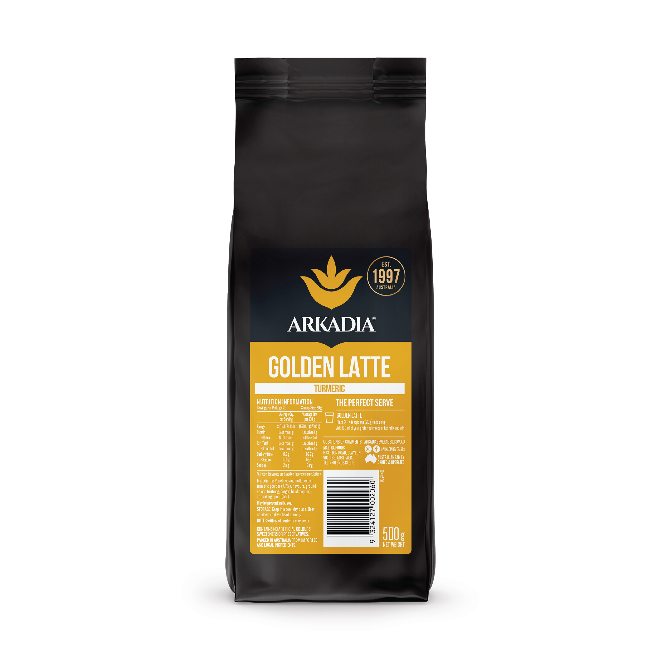 Arkadia Tumeric Latte