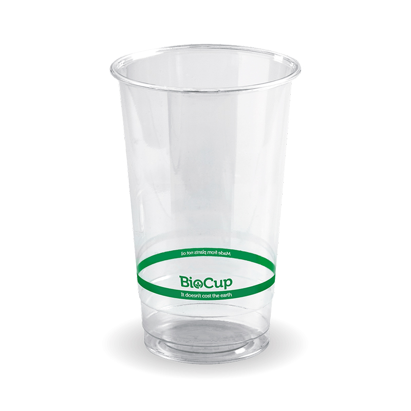 Biopak 700ml Clear Cups 50pk