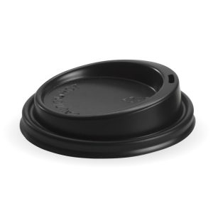 Biopak Lid 90mm - Black or White 50pk