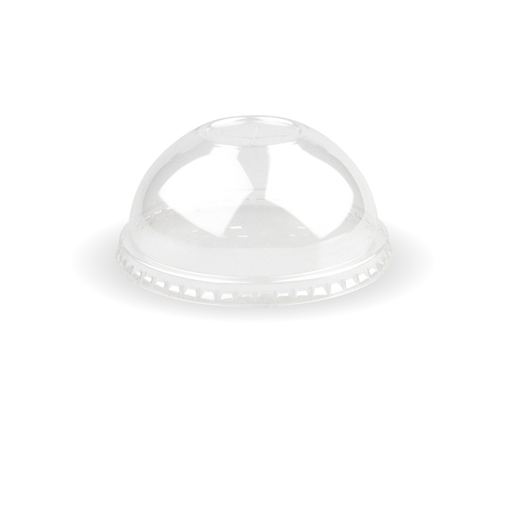 Biopak Clear Dome Lid 100pk
